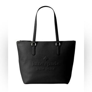 Kate Spade Larchmont Black Pebbled Leather Tote